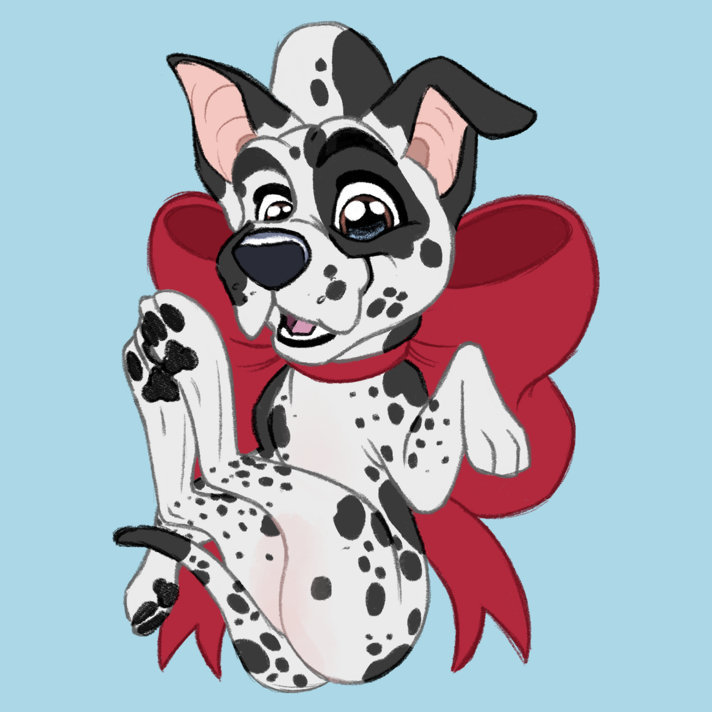 Working Breeds - Scruff Puppy Vinyl Stickers