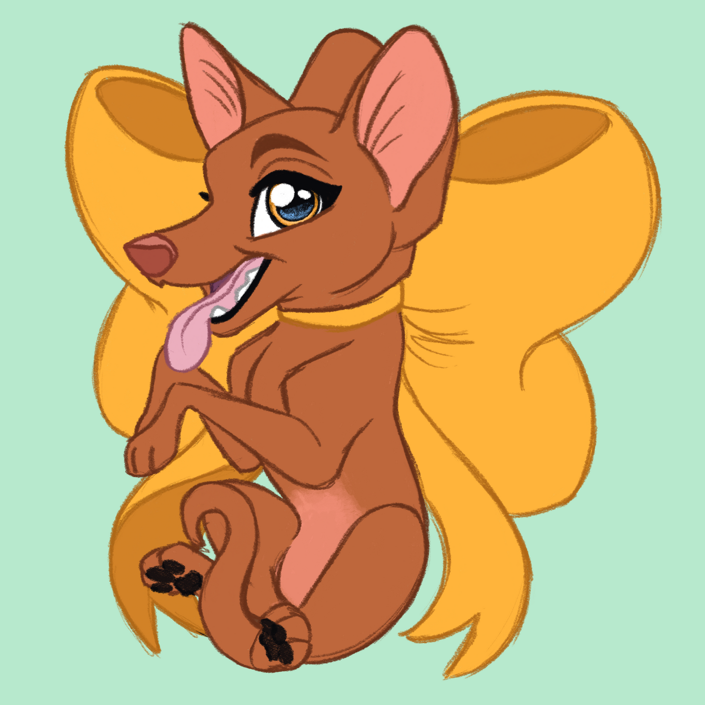 Hound Breeds - Scruff Puppy Vinyl Stickers