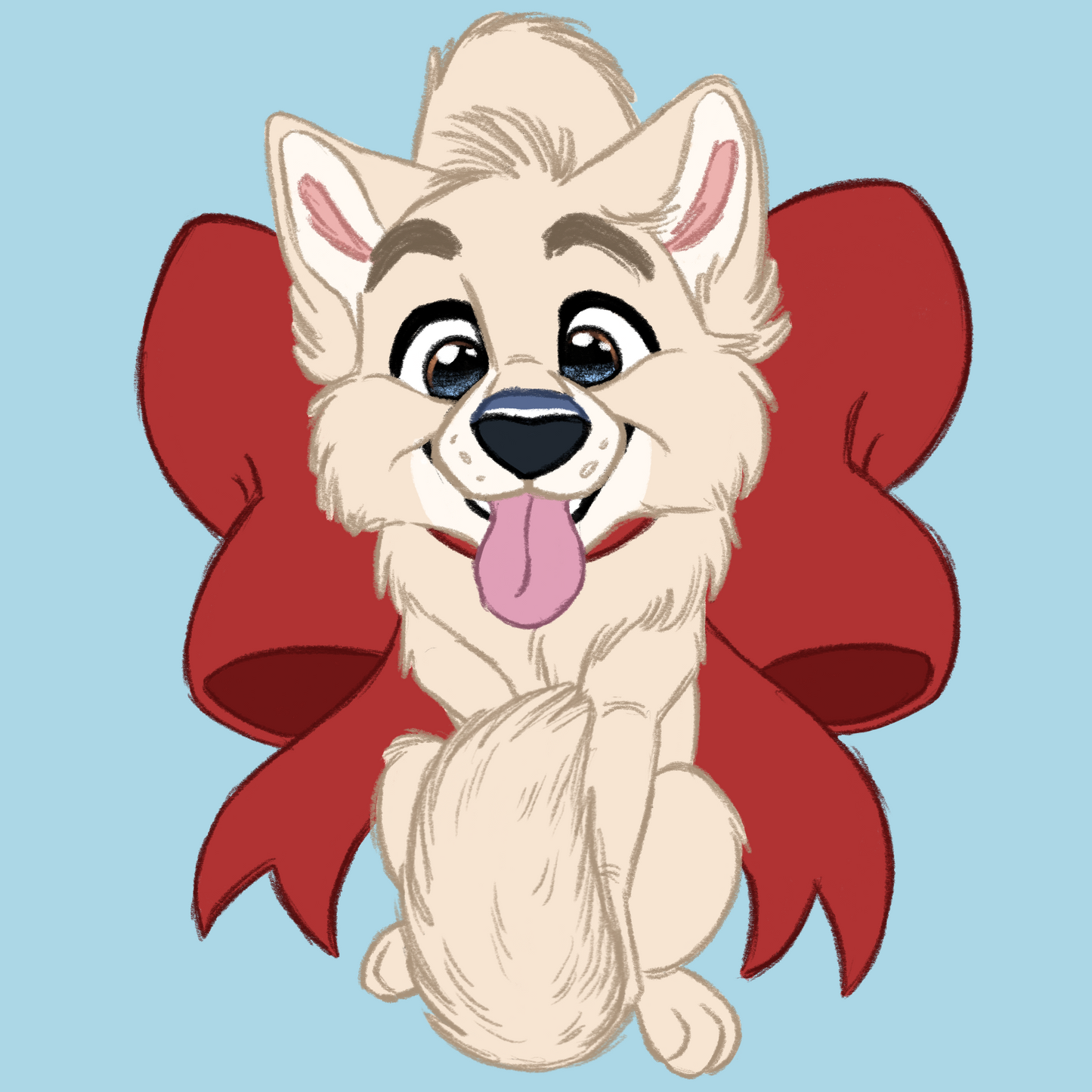 Pastoral Breeds - Scruff Puppy Vinyl Stickers