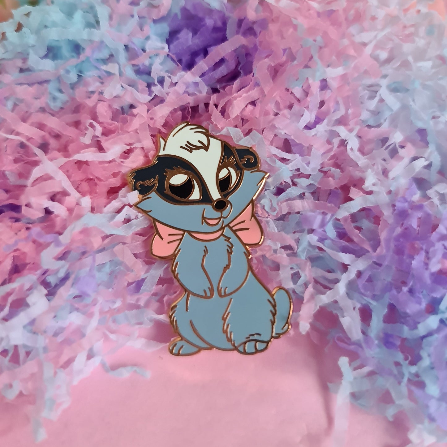 Sasha Badger Enamel Pin