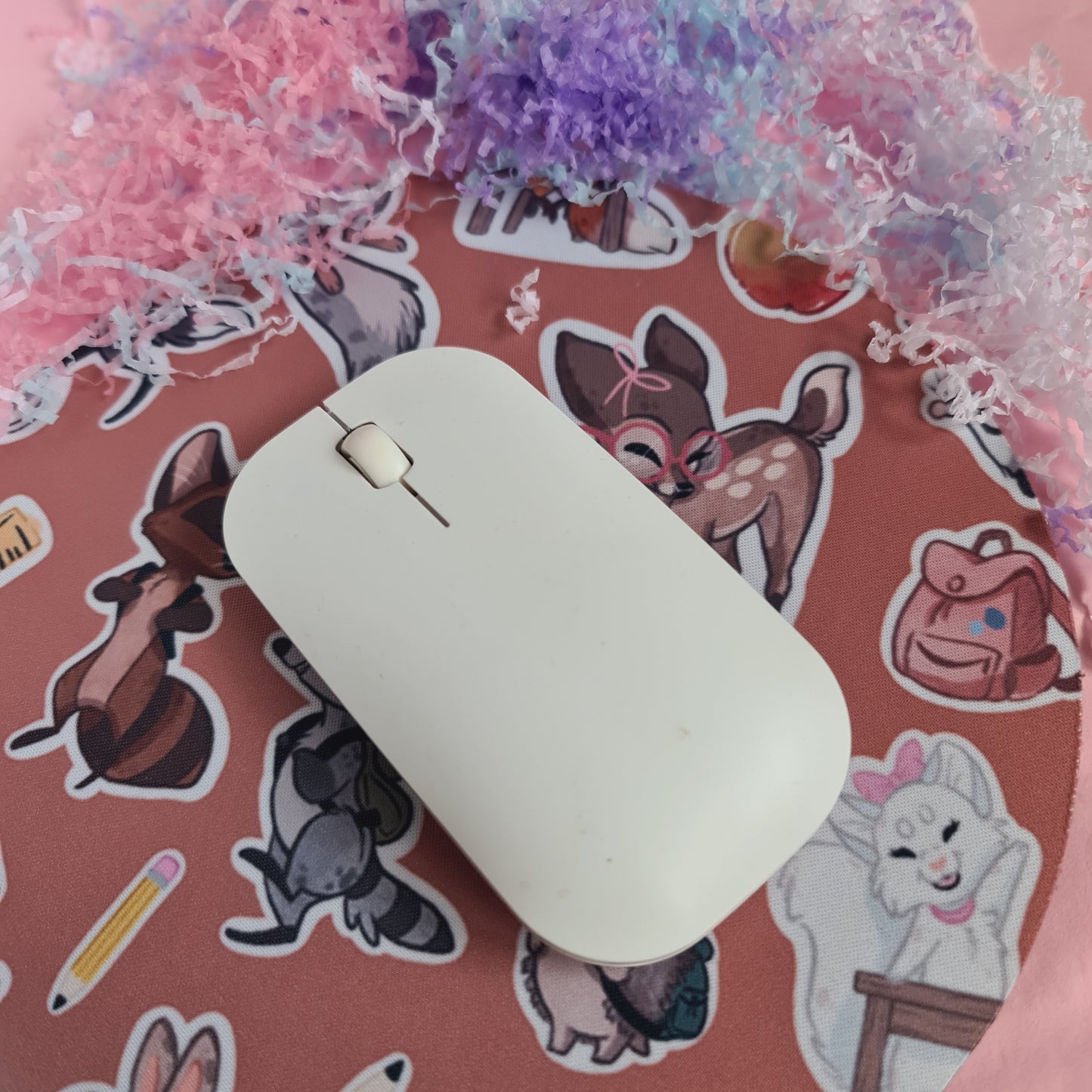 Back to School Animal Mouse Mat