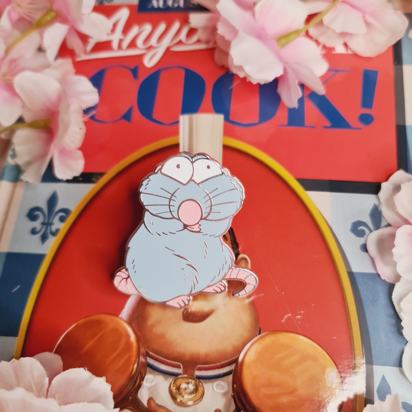 Rat Gag Meme Enamel Pin