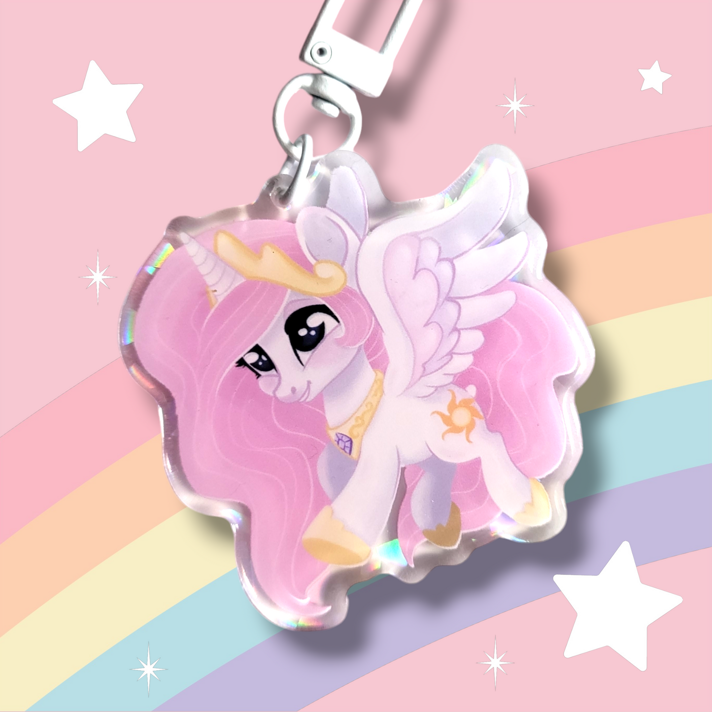 Morning Sun Holographic Charm