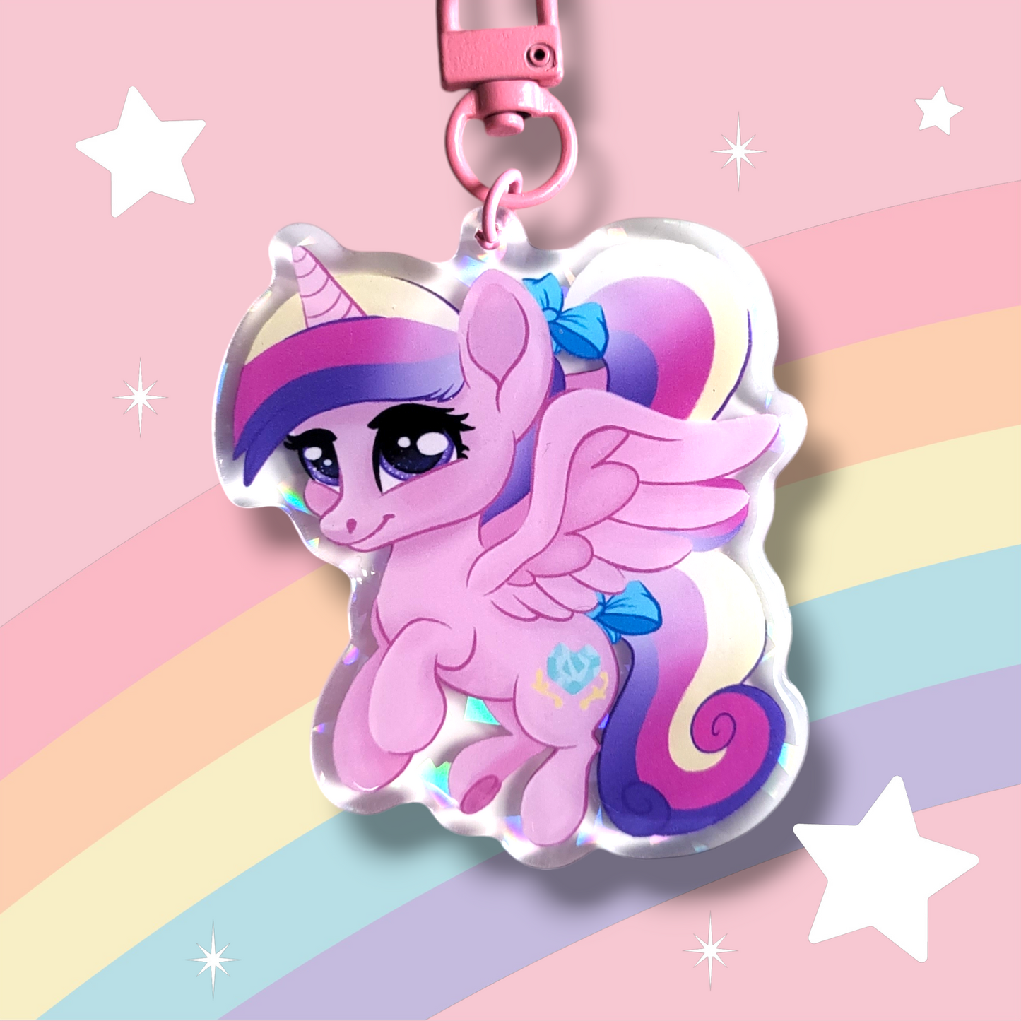 Crystal Love Holographic Charm