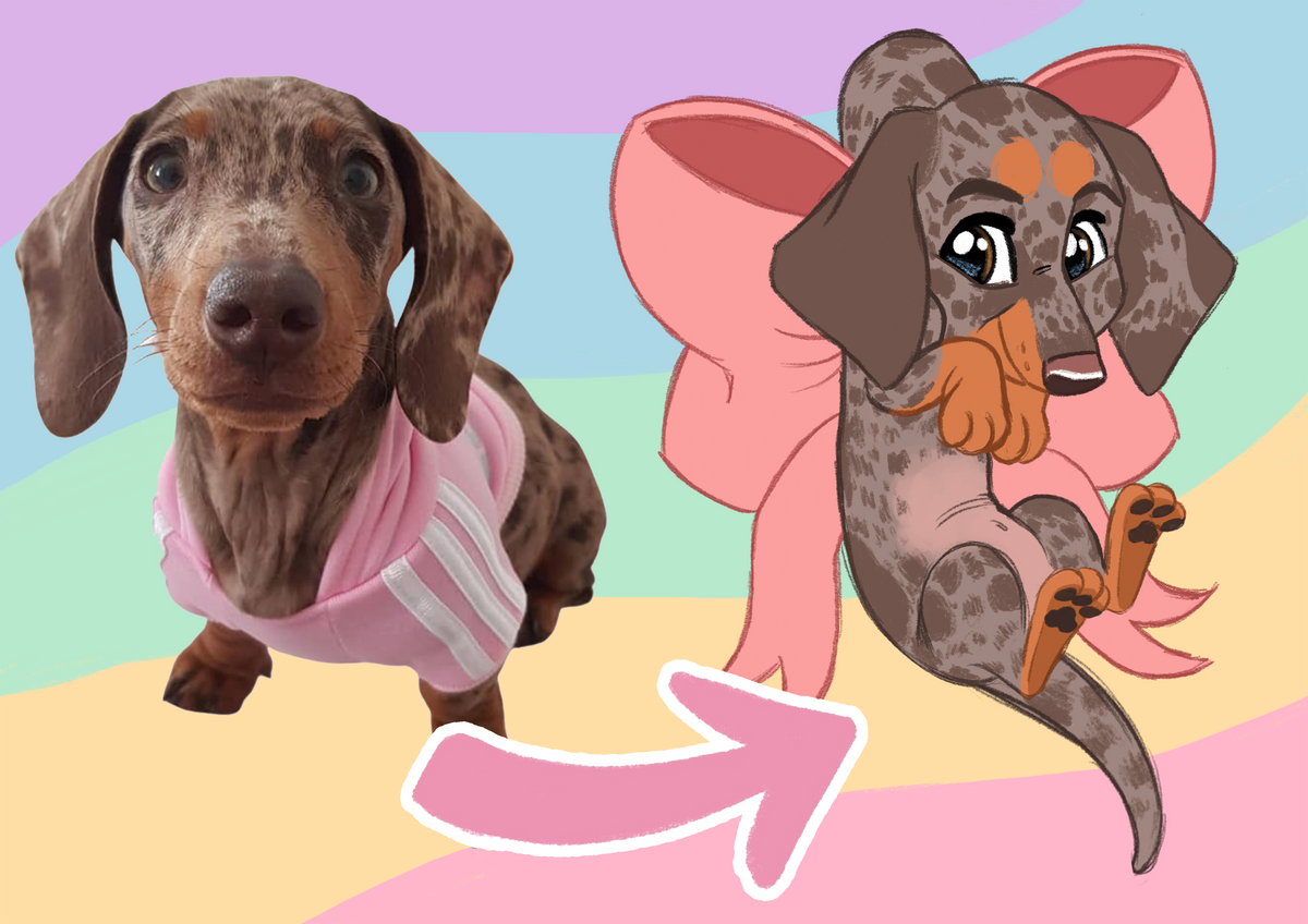 New Breed! Bespoke Custom Scruff Puppy – Includes 3 Keyrings