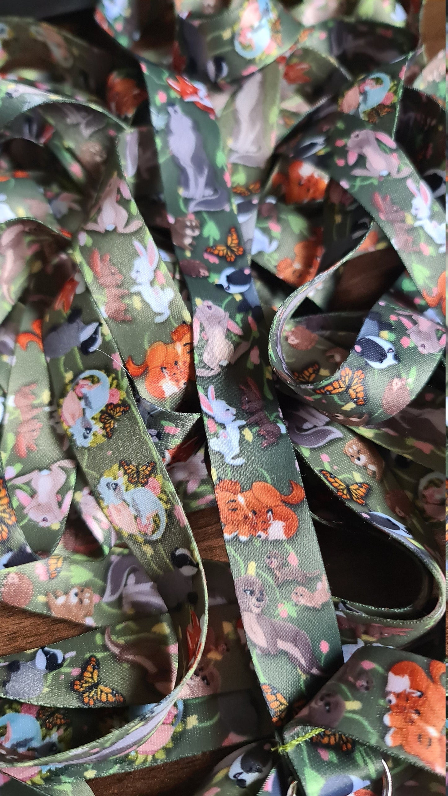 Wildlife Lanyard with Badgers, Foxes & Otters!