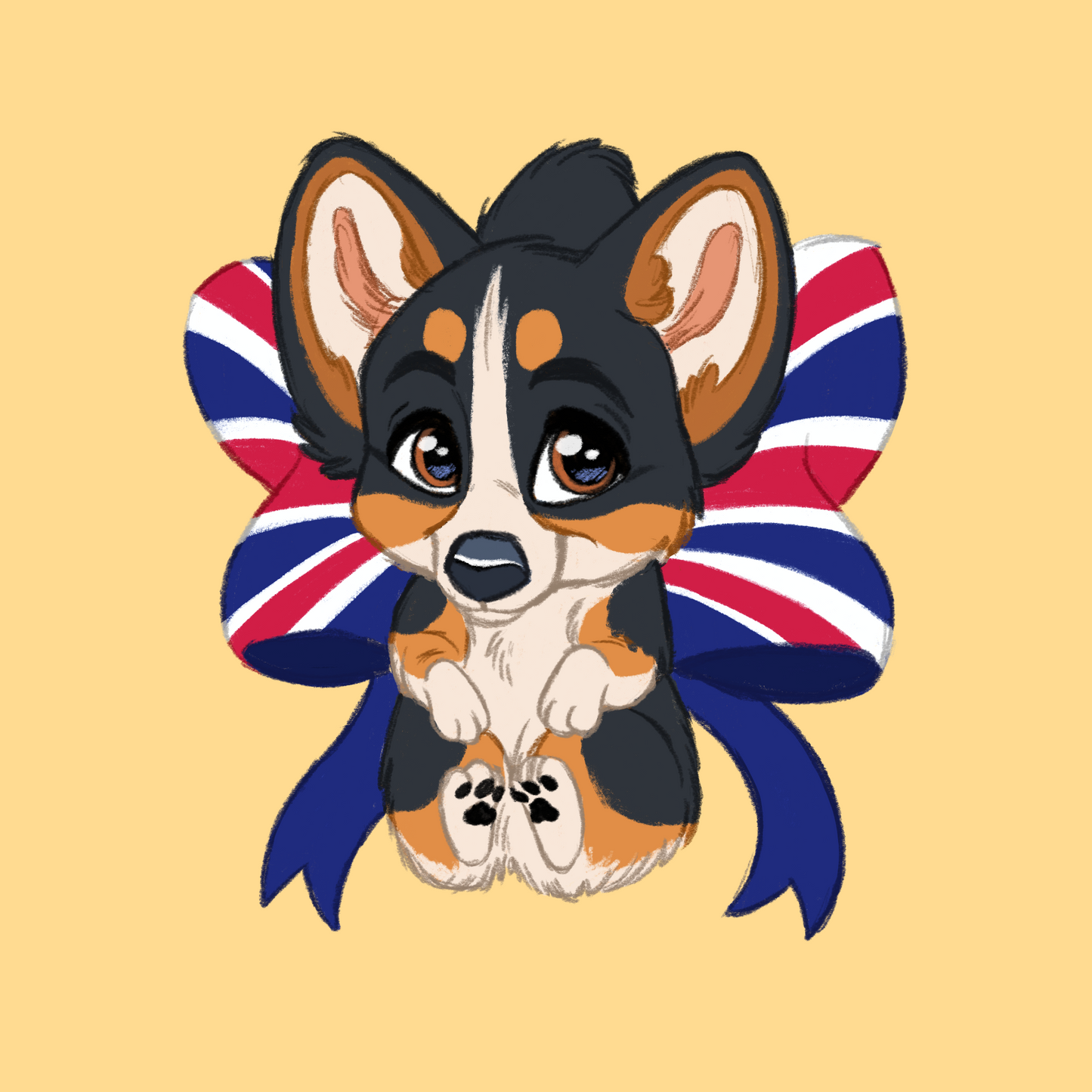 Pastoral Breeds - Scruff Puppy Vinyl Stickers