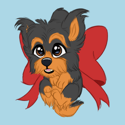 Toy Breeds - Scruff Puppy Vinyl Stickers