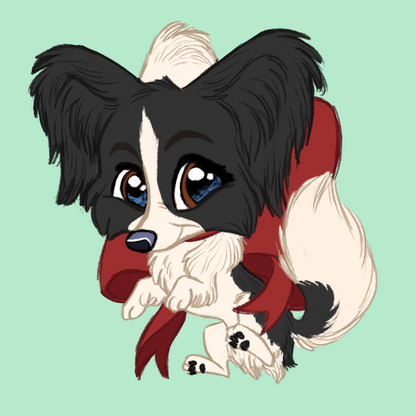Toy Breeds - Scruff Puppy Vinyl Stickers