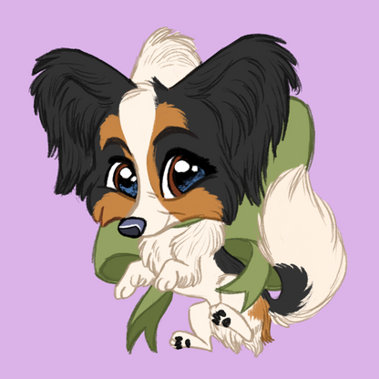 Toy Breeds - Scruff Puppy Vinyl Stickers