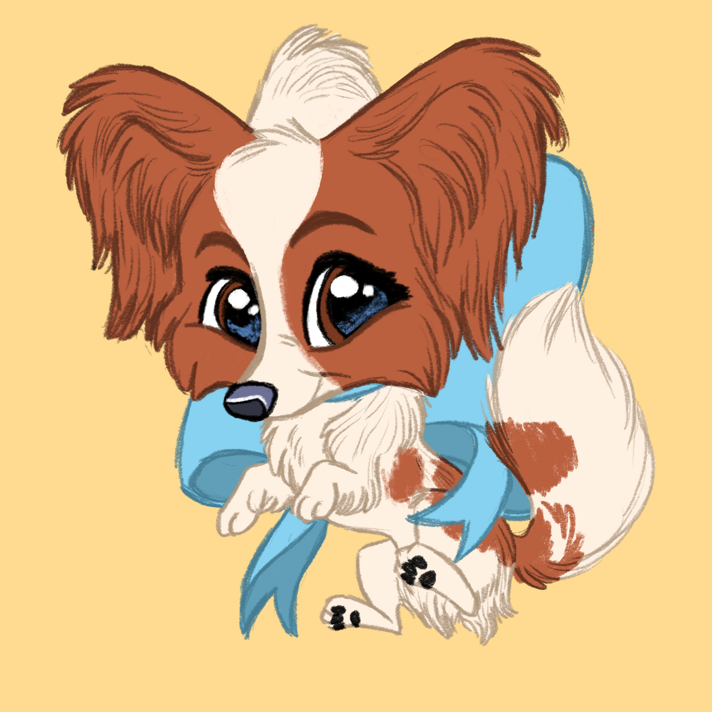 Toy Breeds - Scruff Puppy Vinyl Stickers