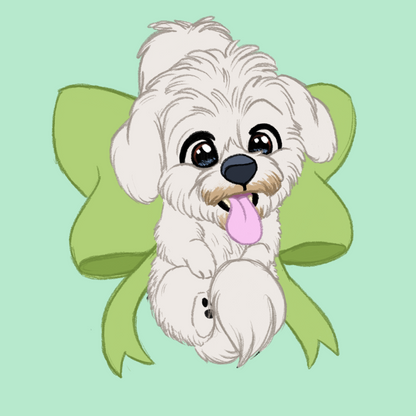 Toy Breeds - Scruff Puppy Vinyl Stickers