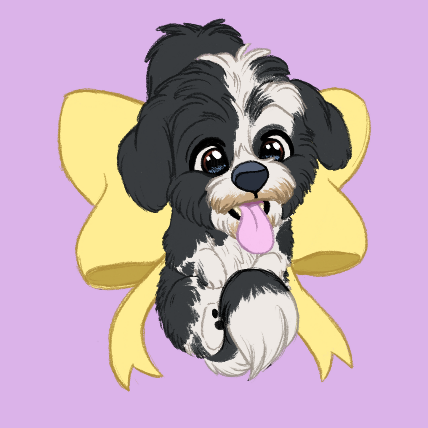 Toy Breeds - Scruff Puppy Vinyl Stickers