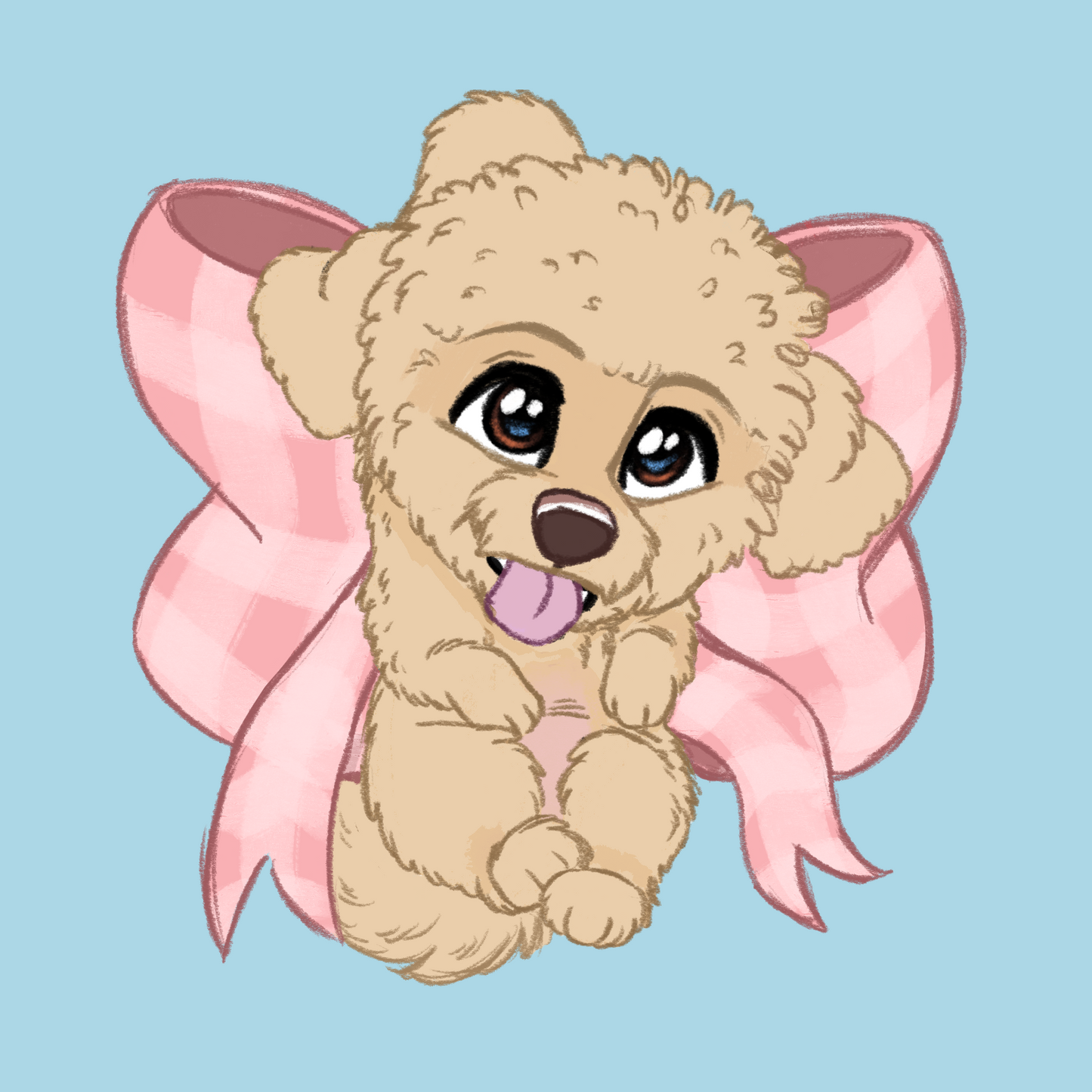 Toy Breeds - Scruff Puppy Vinyl Stickers