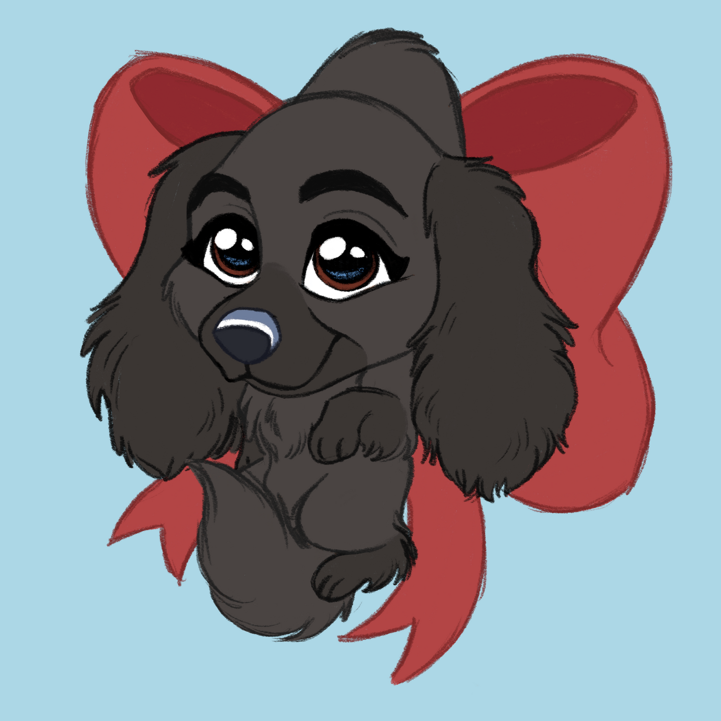 Gundog Breeds - Scruff Puppy Vinyl Stickers