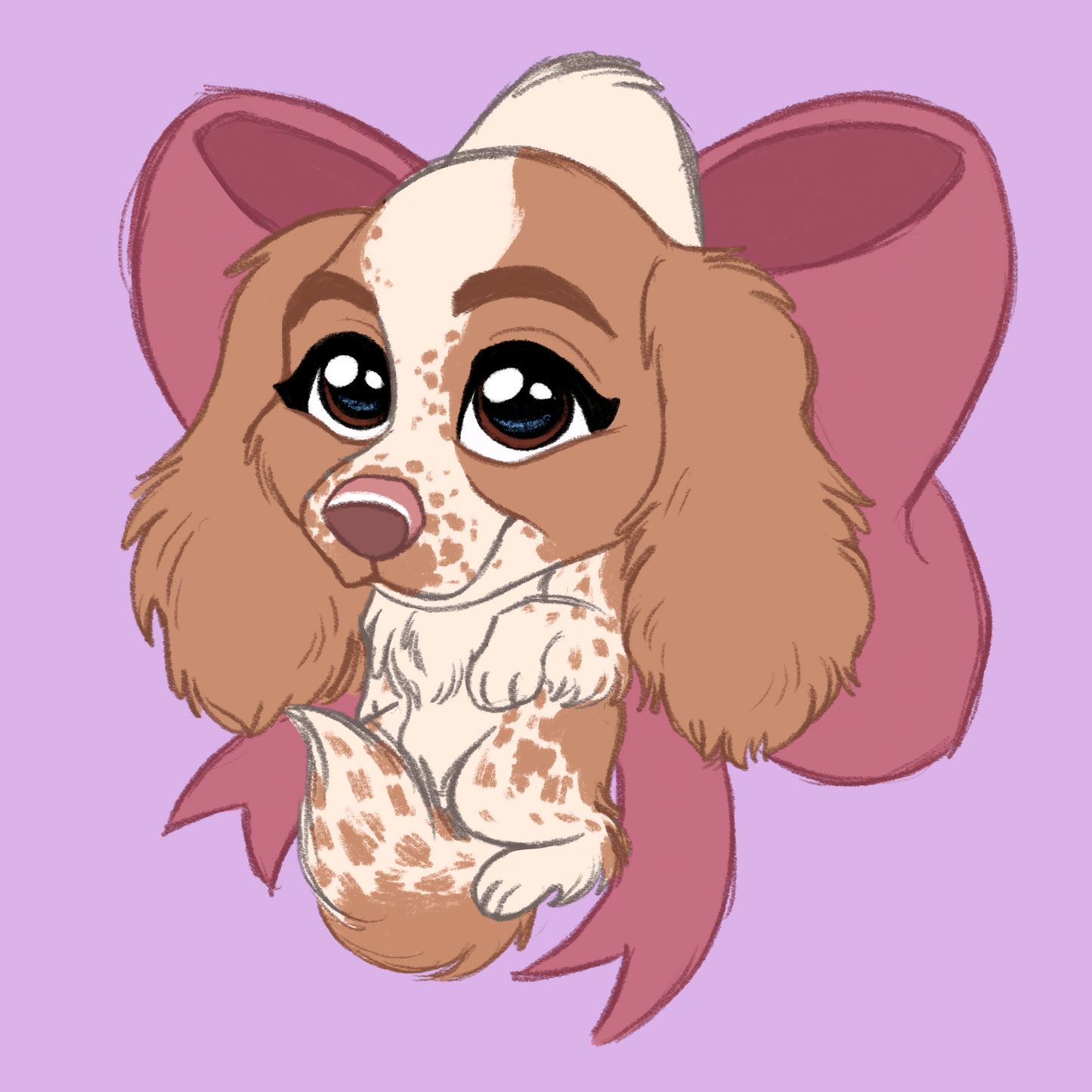 Gundog Breeds - Scruff Puppy Vinyl Stickers