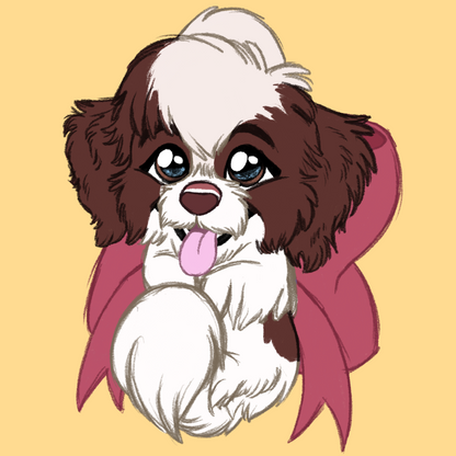 Toy Breeds - Scruff Puppy Vinyl Stickers