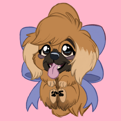 Toy Breeds - Scruff Puppy Vinyl Stickers