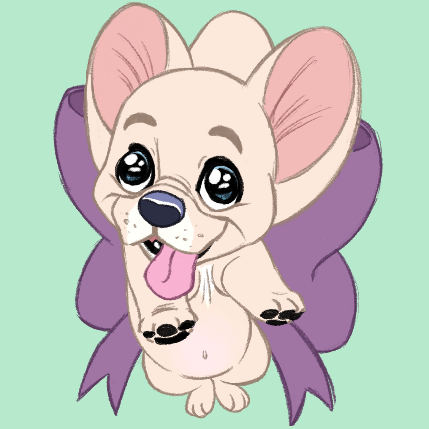 Utility Breeds - Scruff Puppy Vinyl Stickers