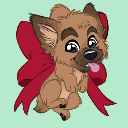 Terrier Breeds - Scruff Puppy Vinyl Stickers
