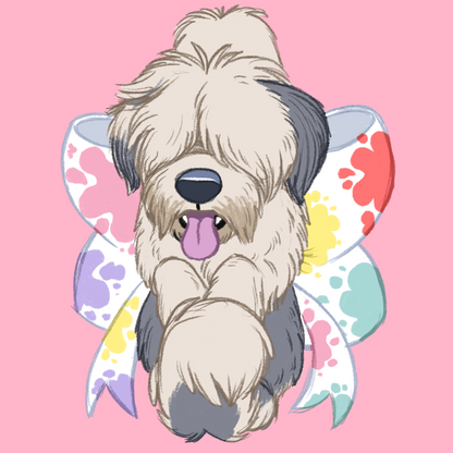 Pastoral Breeds - Scruff Puppy Vinyl Stickers