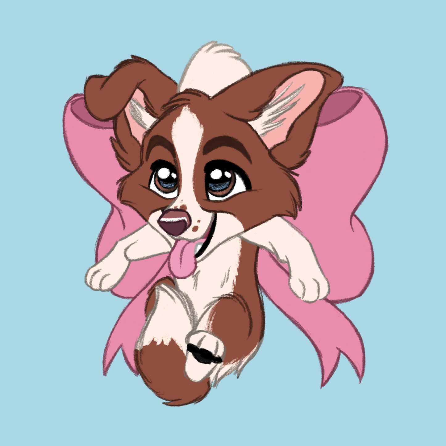 Pastoral Breeds - Scruff Puppy Vinyl Stickers