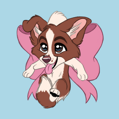 Pastoral Breeds - Scruff Puppy Vinyl Stickers