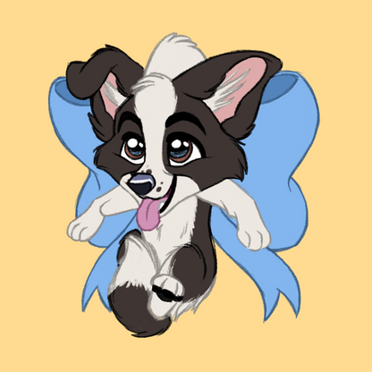 Pastoral Breeds - Scruff Puppy Vinyl Stickers