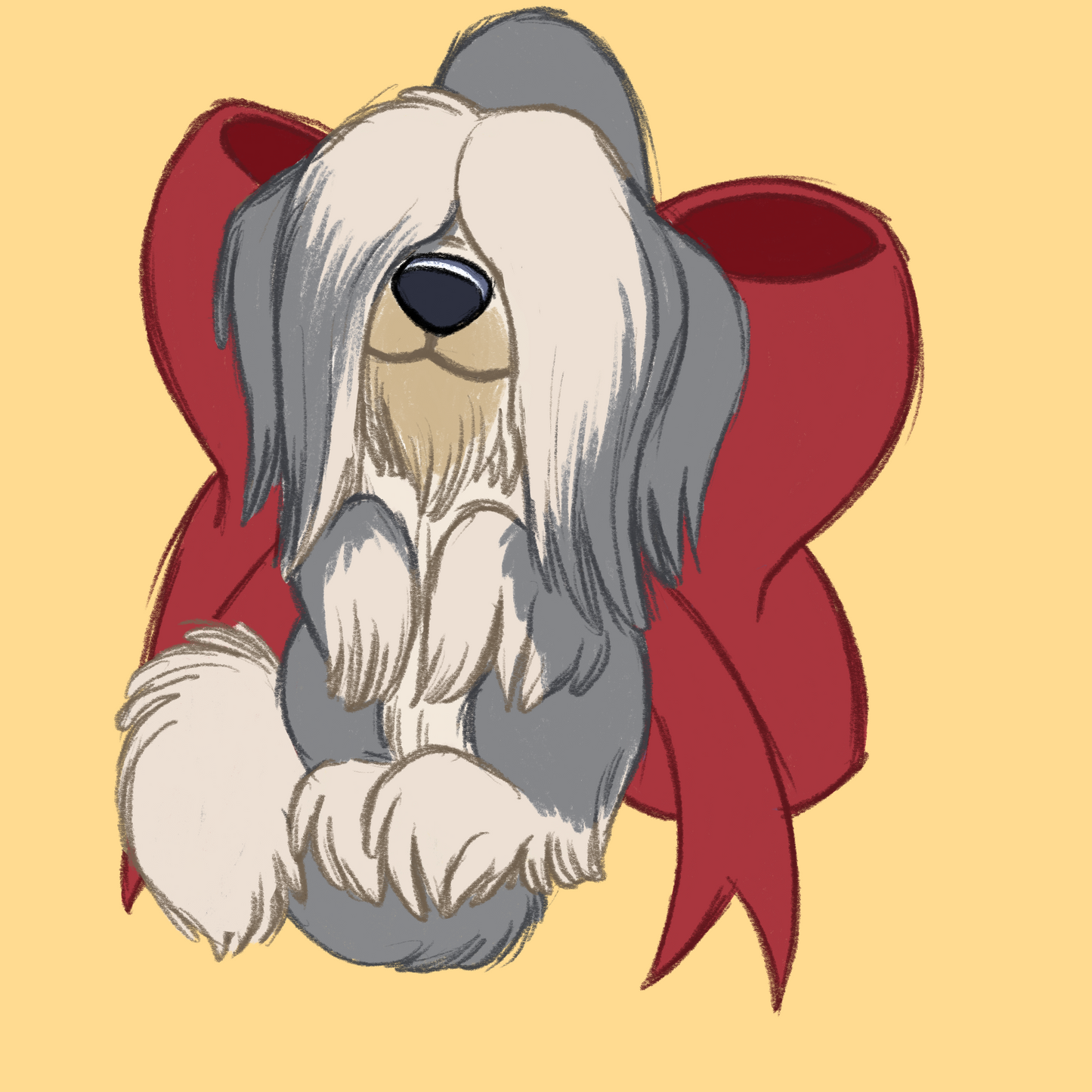 Pastoral Breeds - Scruff Puppy Vinyl Stickers