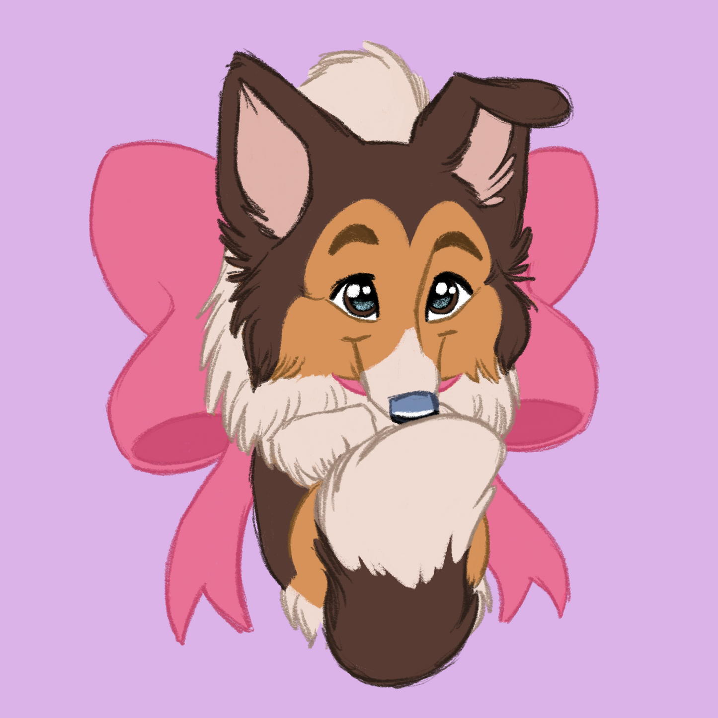 Pastoral Breeds - Scruff Puppy Vinyl Stickers