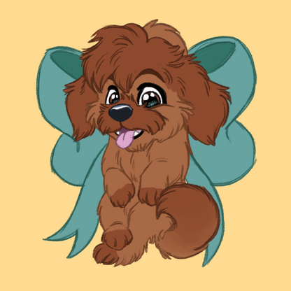 Crossbreeds - Scruff Puppy Vinyl Stickers