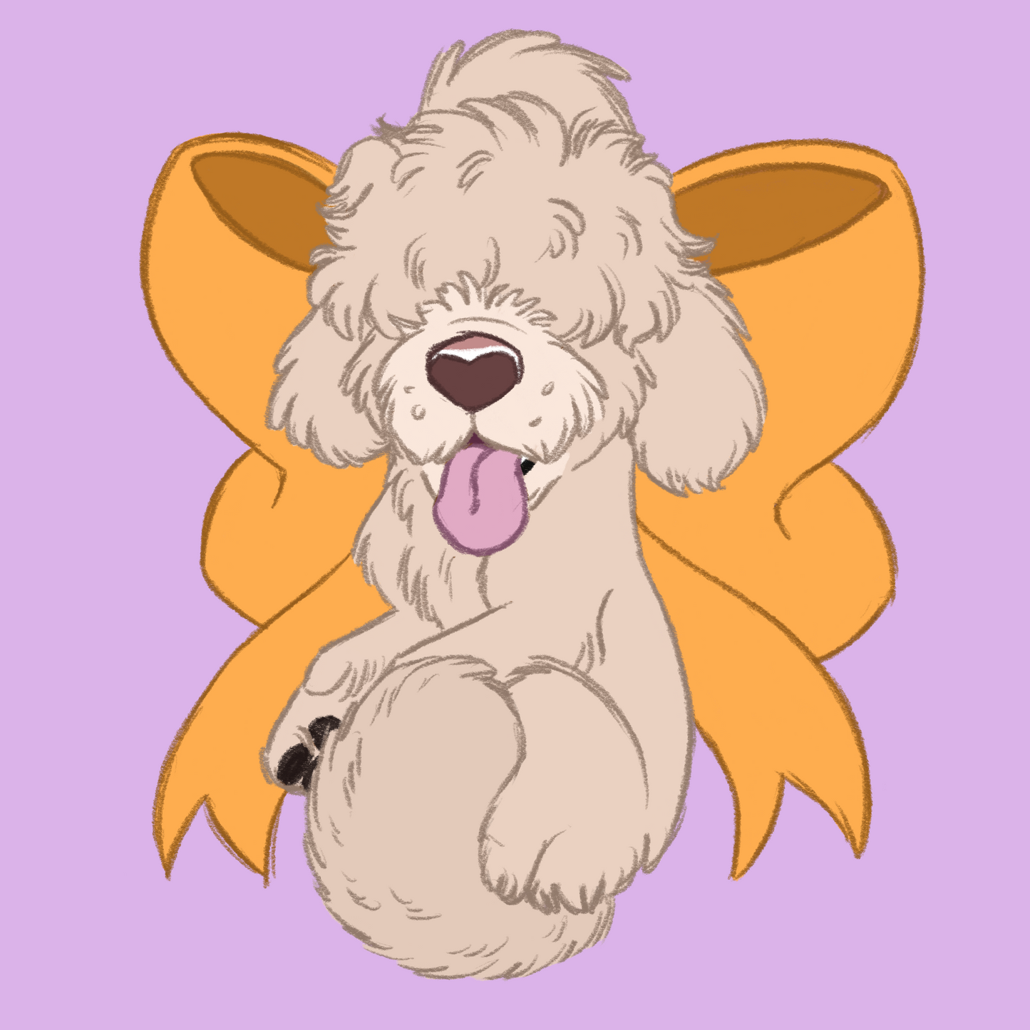 Crossbreeds - Scruff Puppy Vinyl Stickers