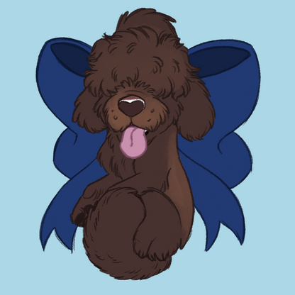 Crossbreeds - Scruff Puppy Vinyl Stickers
