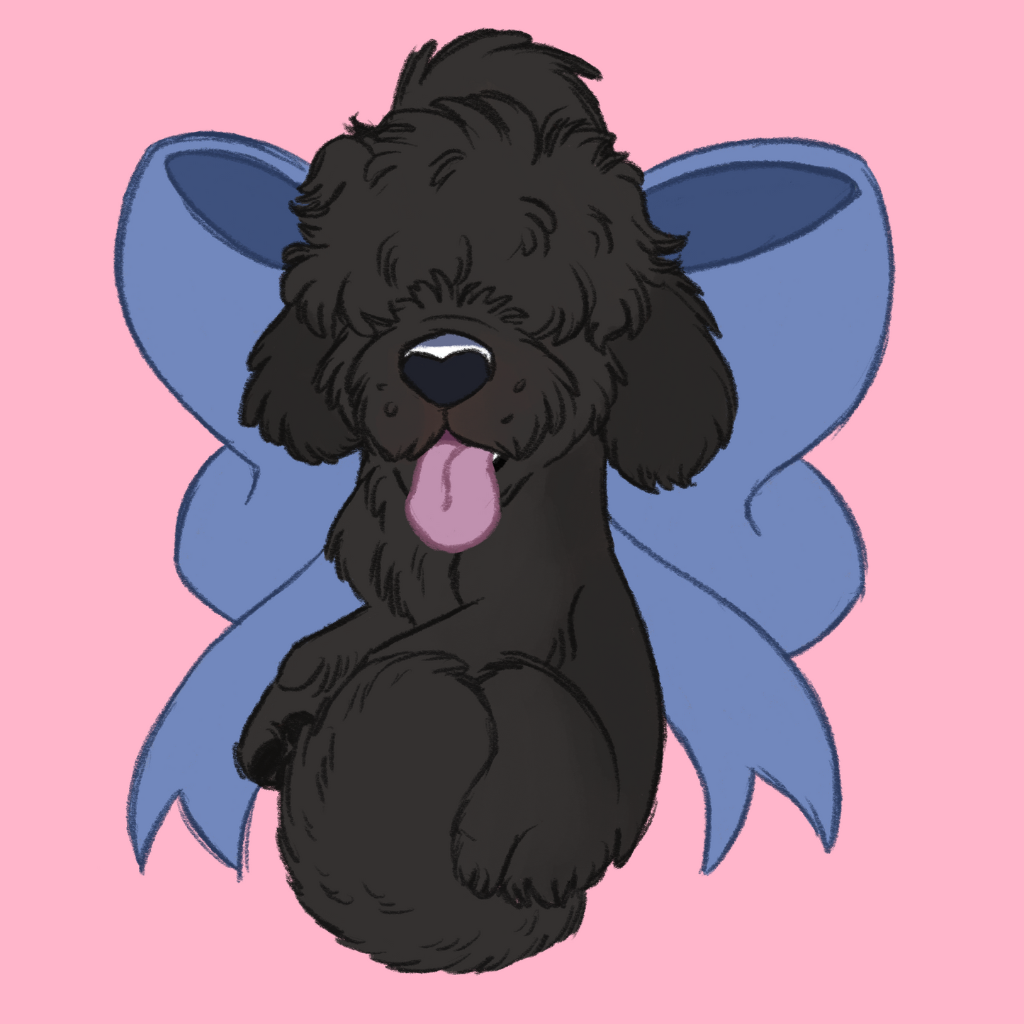 Crossbreeds - Scruff Puppy Vinyl Stickers