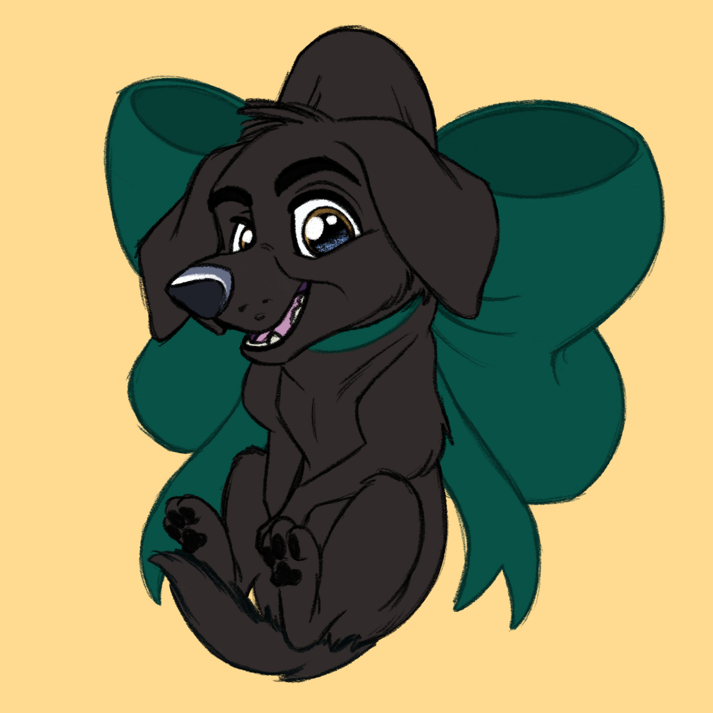 Gundog Breeds - Scruff Puppy Vinyl Stickers