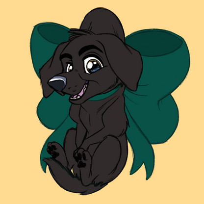 Gundog Breeds - Scruff Puppy Vinyl Stickers