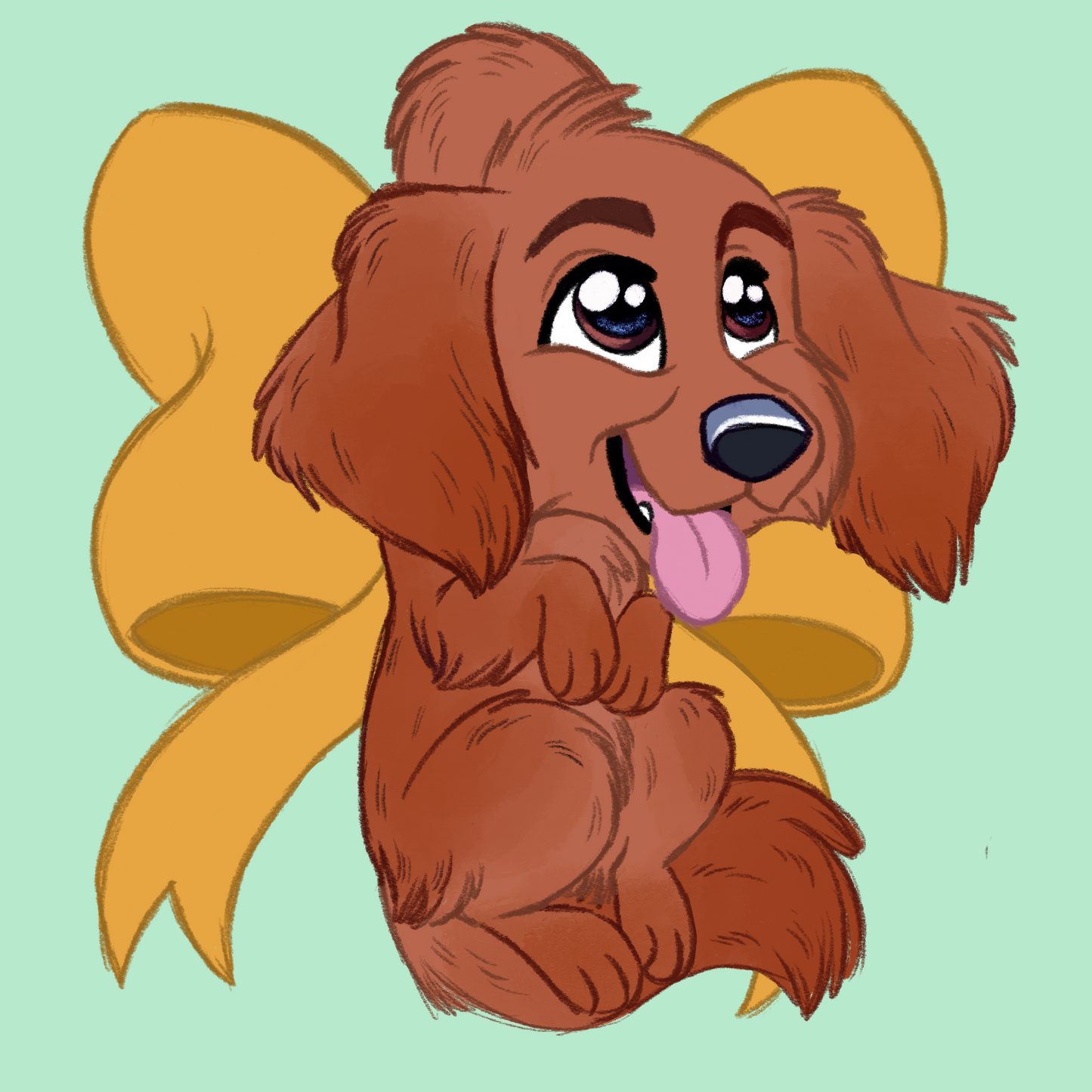 Gundog Breeds - Scruff Puppy Vinyl Stickers