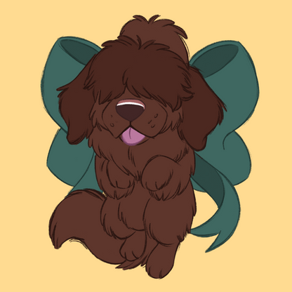 Working Breeds - Scruff Puppy Vinyl Stickers