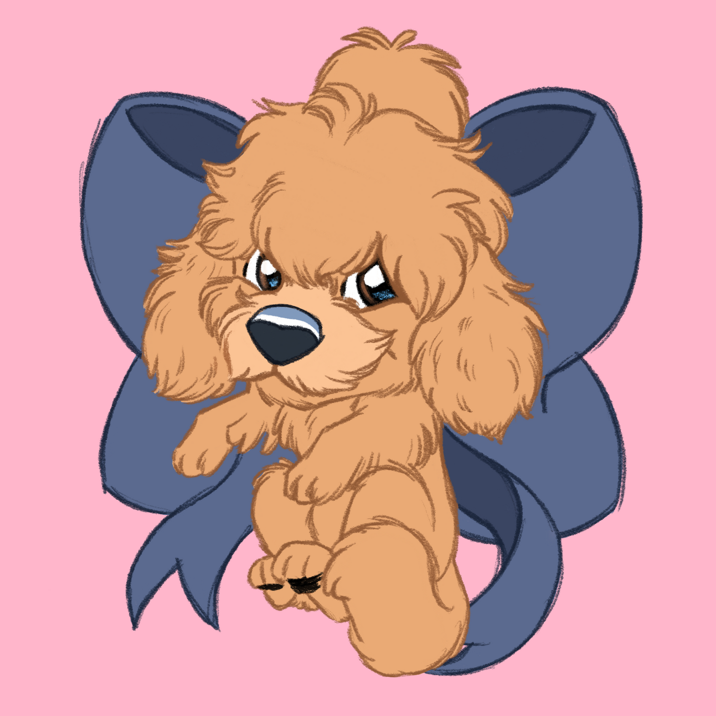 Crossbreeds - Scruff Puppy Vinyl Stickers