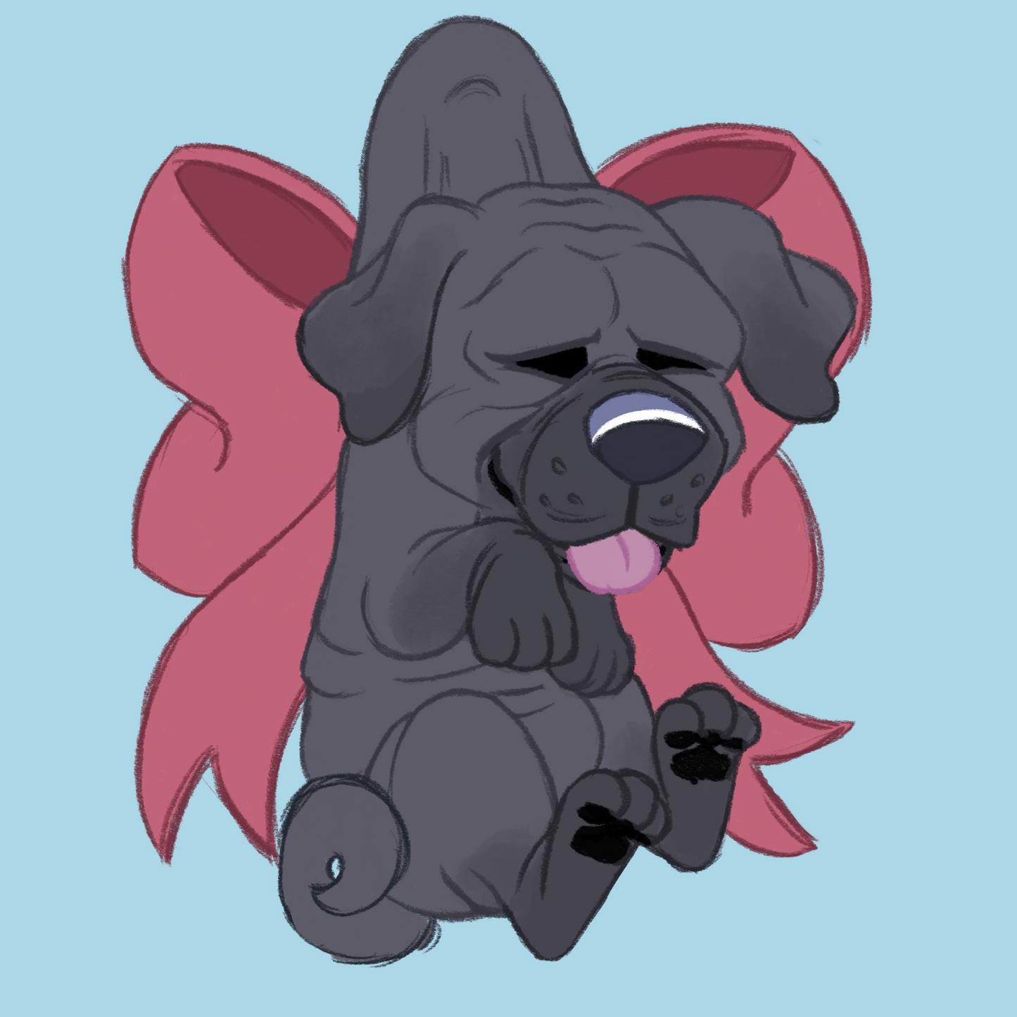 Utility Breeds - Scruff Puppy Vinyl Stickers