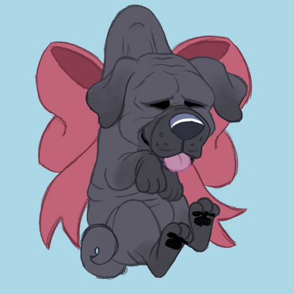Utility Breeds - Scruff Puppy Vinyl Stickers