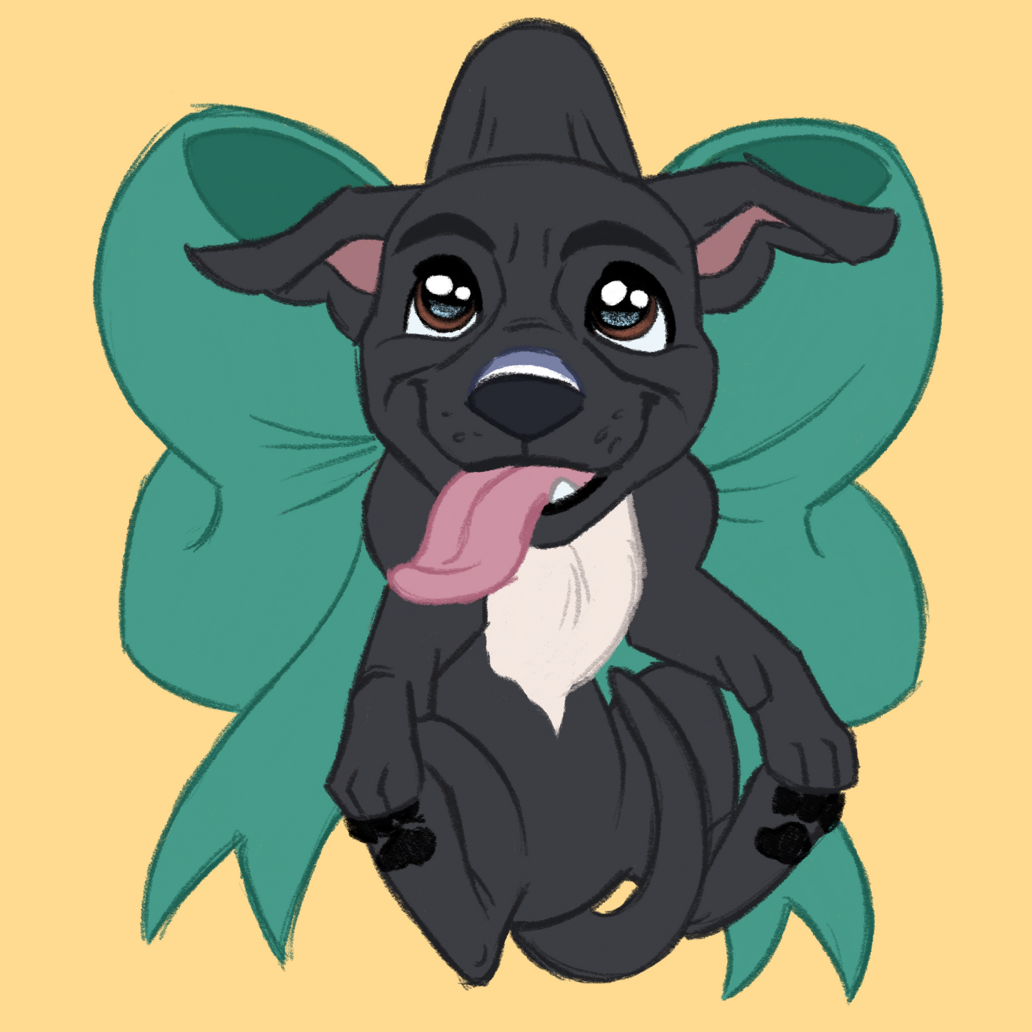Crossbreeds - Scruff Puppy Vinyl Stickers