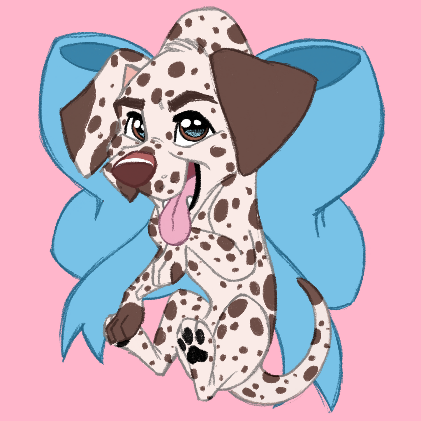 Utility Breeds - Scruff Puppy Vinyl Stickers