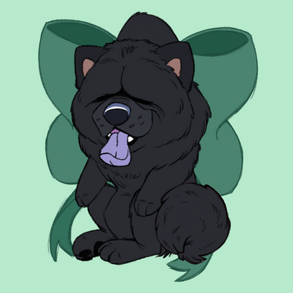 Utility Breeds - Scruff Puppy Vinyl Stickers