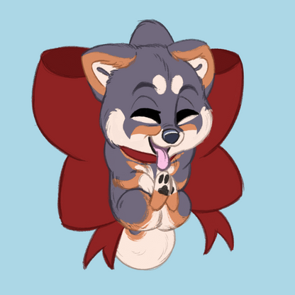 Utility Breeds - Scruff Puppy Vinyl Stickers
