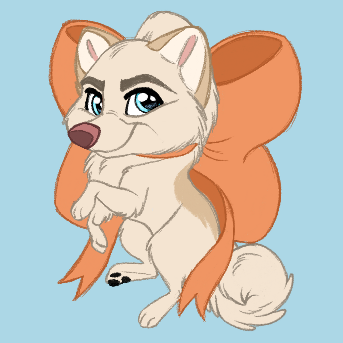 Working Breeds - Scruff Puppy Vinyl Stickers