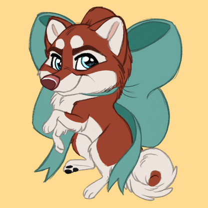 Working Breeds - Scruff Puppy Vinyl Stickers