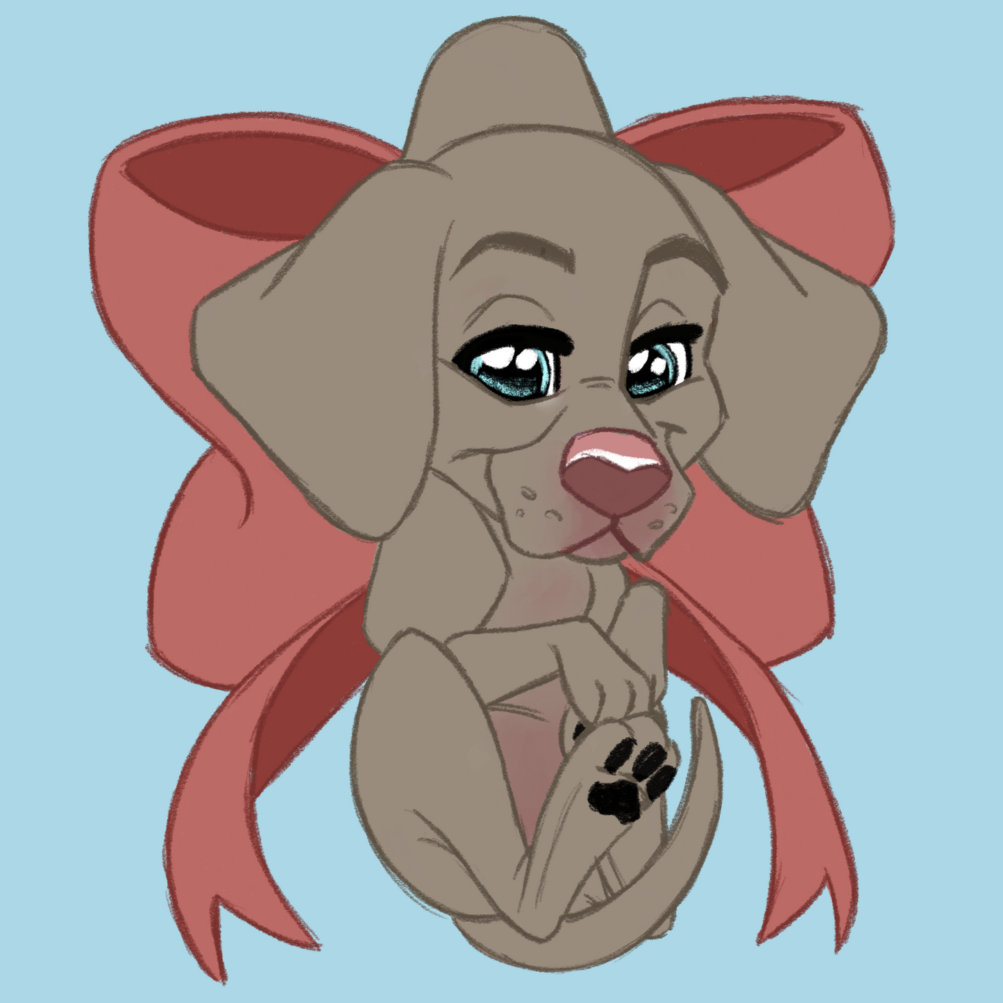 Gundog Breeds - Scruff Puppy Vinyl Stickers