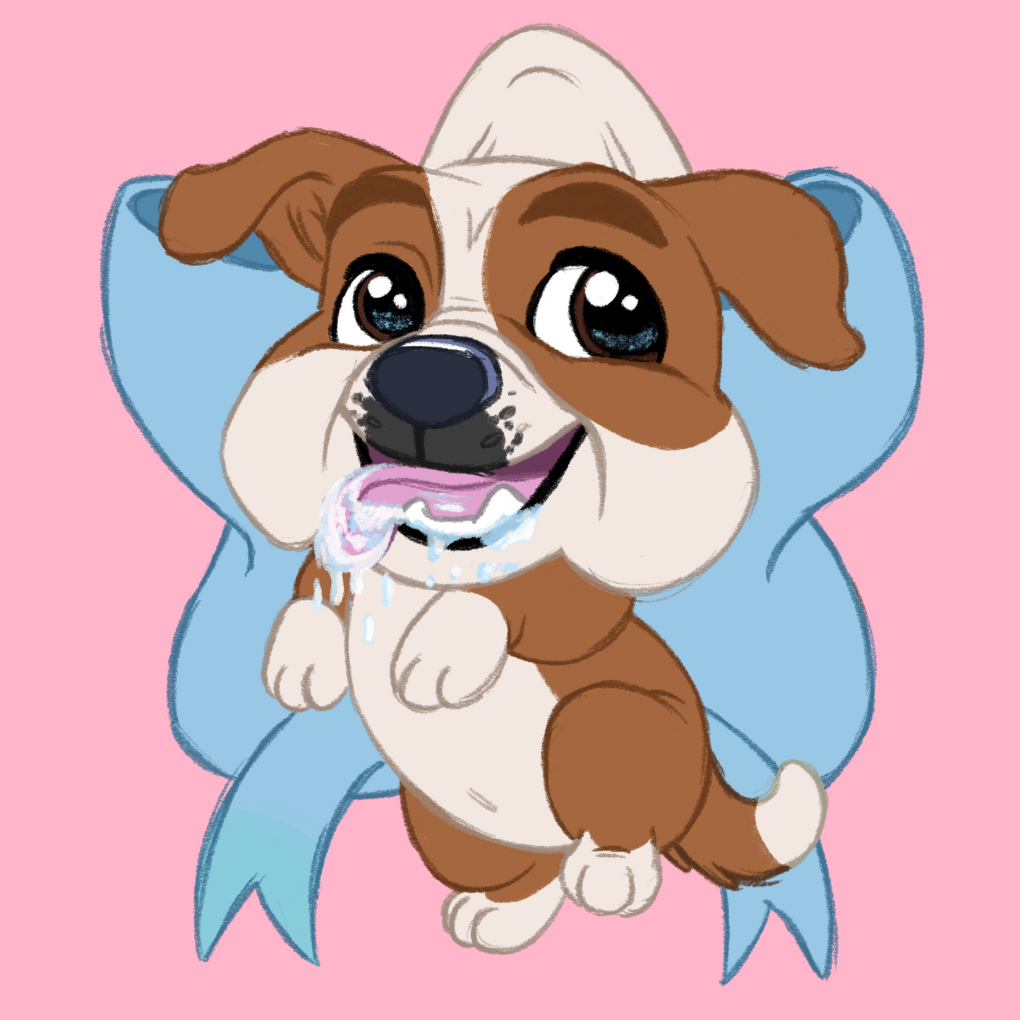 Utility Breeds - Scruff Puppy Vinyl Stickers