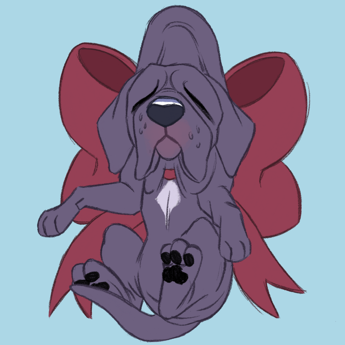 Working Breeds - Scruff Puppy Vinyl Stickers